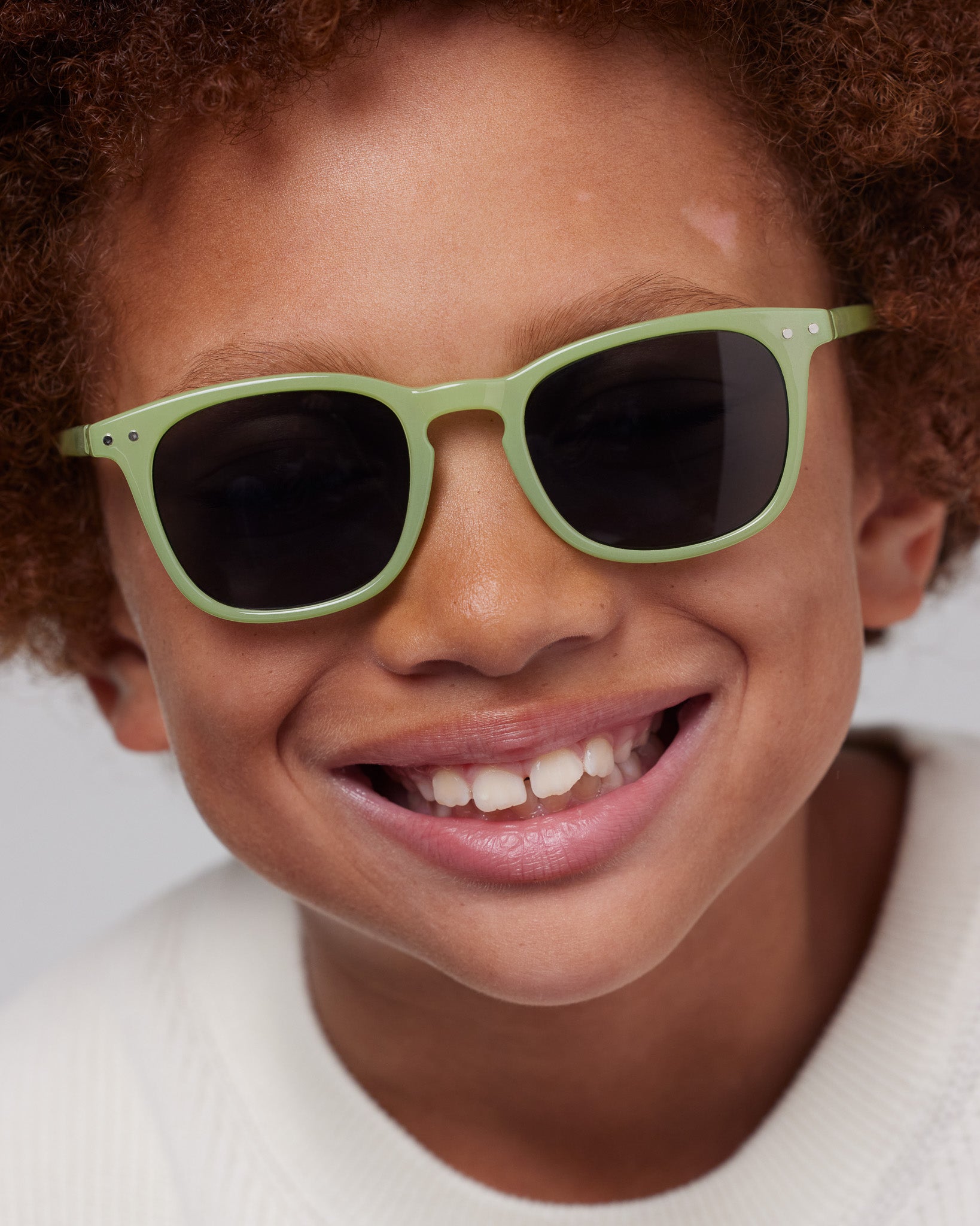 IZIPIZI - zonnebril #E junior (5-10jr) - pear