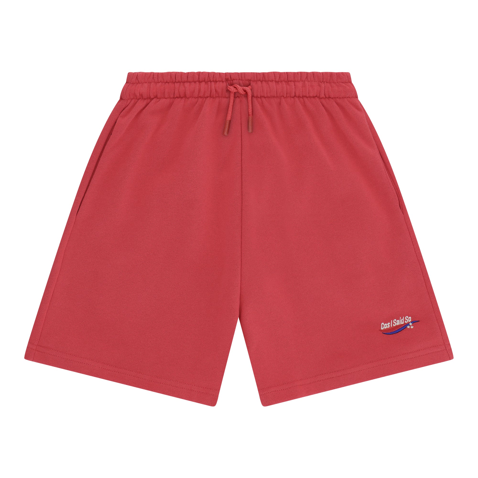 Cos I Said So - jog shorts - poinsetta