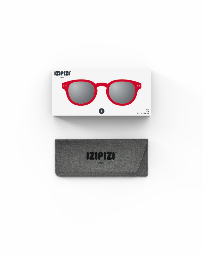 IZIPIZI - zonnebril #C junior (5-10jr) - red