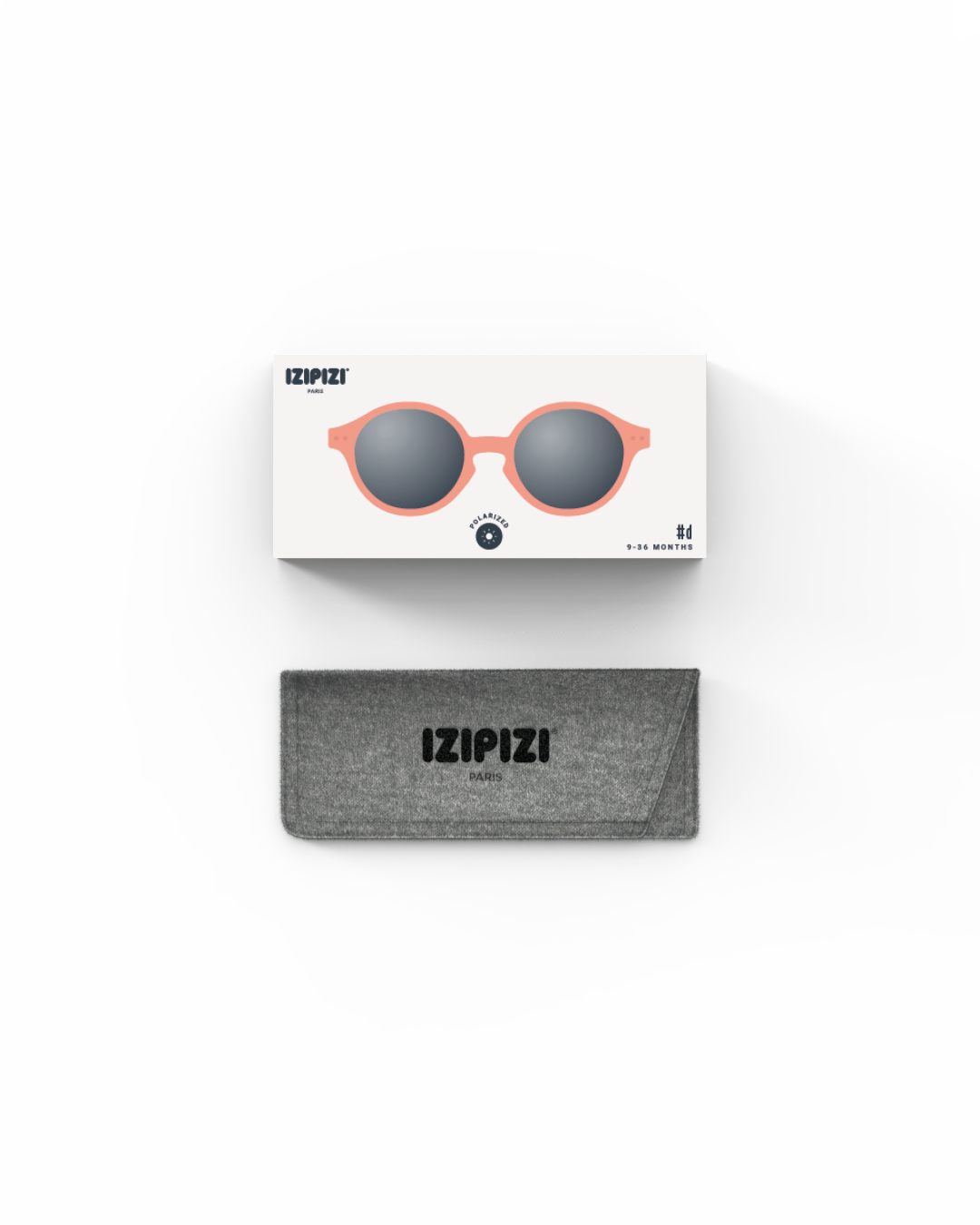 IZIPIZI - zonnebril #D kids (9m-36m) - apricot