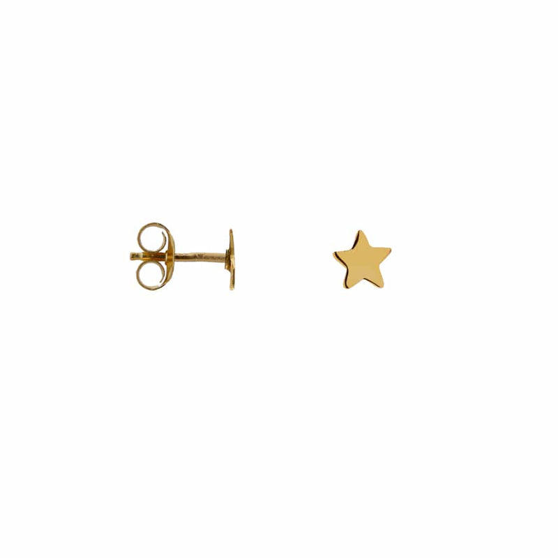 Label Kiki - studs mini star gold