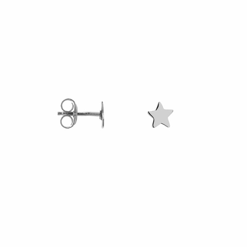 Label Kiki - studs mini star silver