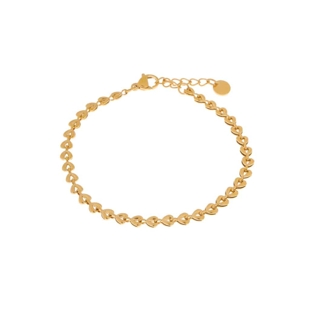 Label Kiki - shell bracelet gold