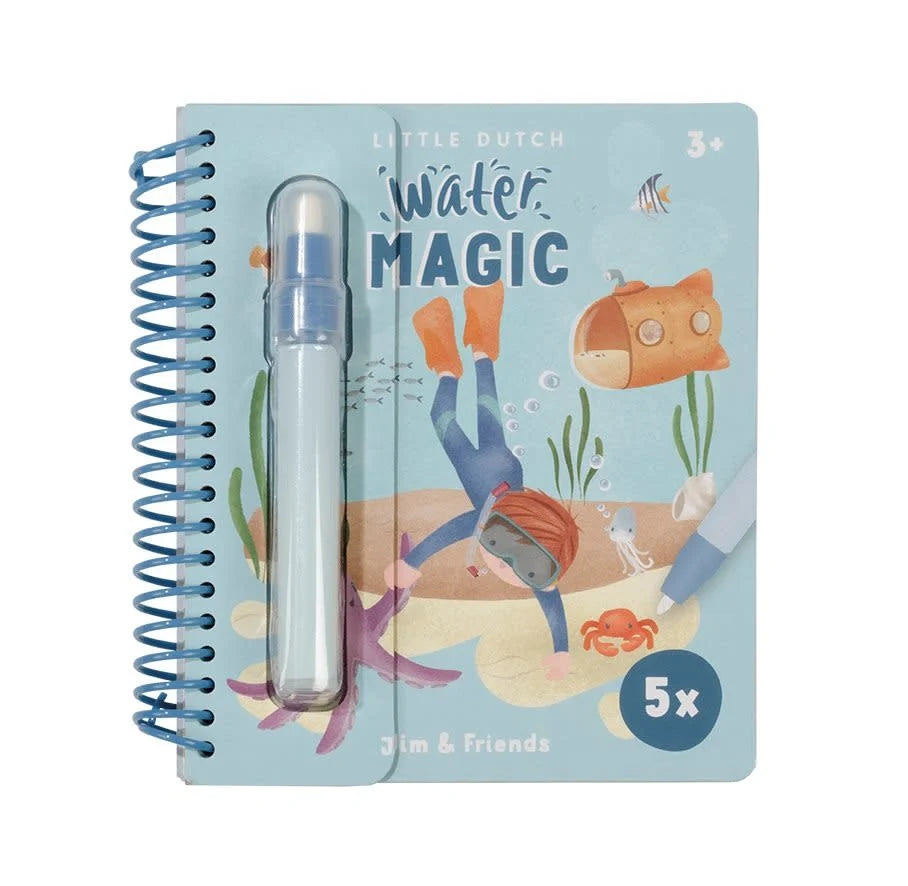Little Dutch - water magic boek - Jim & friends