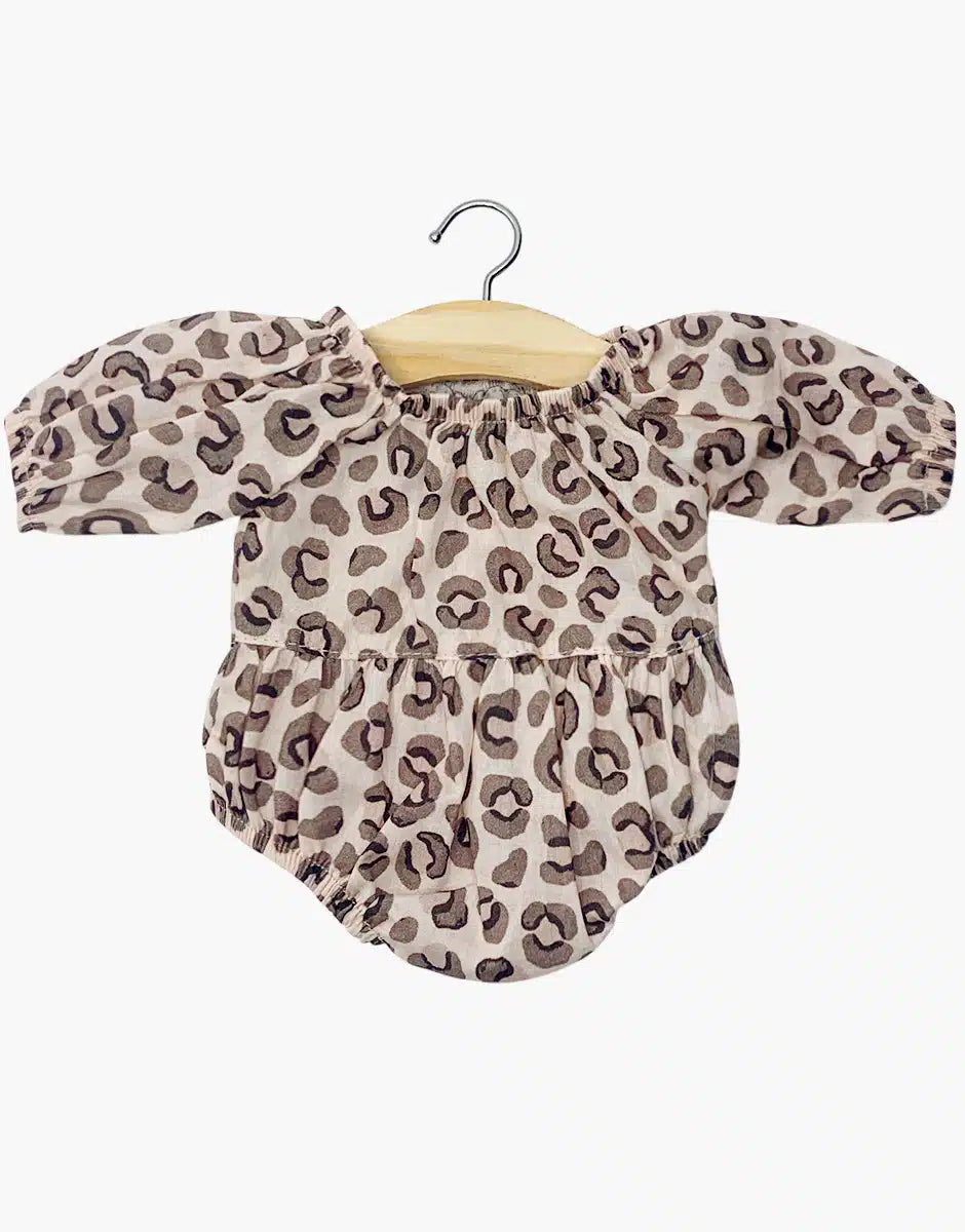 Minikane - poppenkleertjes - romper leopard