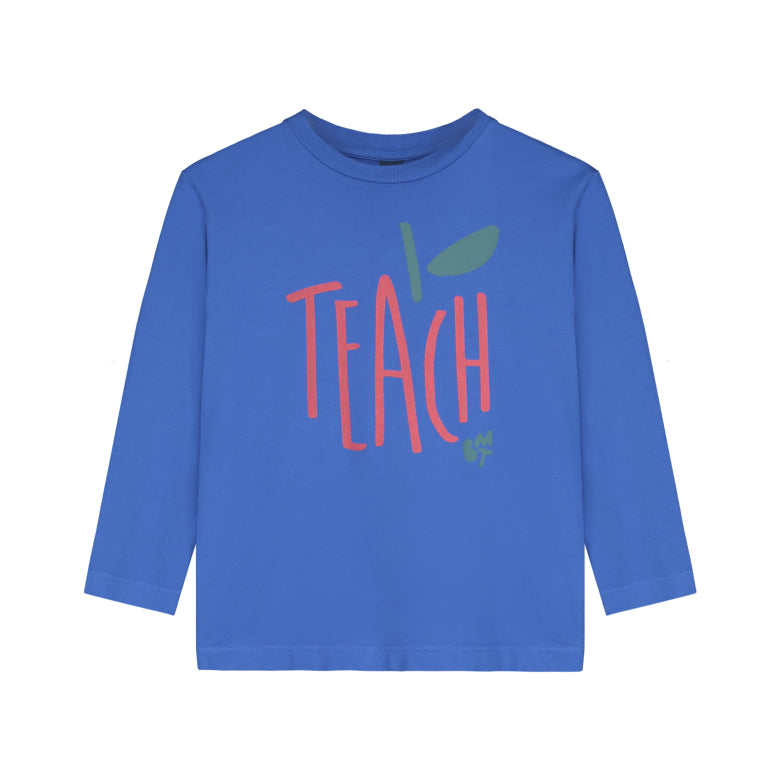 Bonmot - t-shirt apple teach - fresh blue