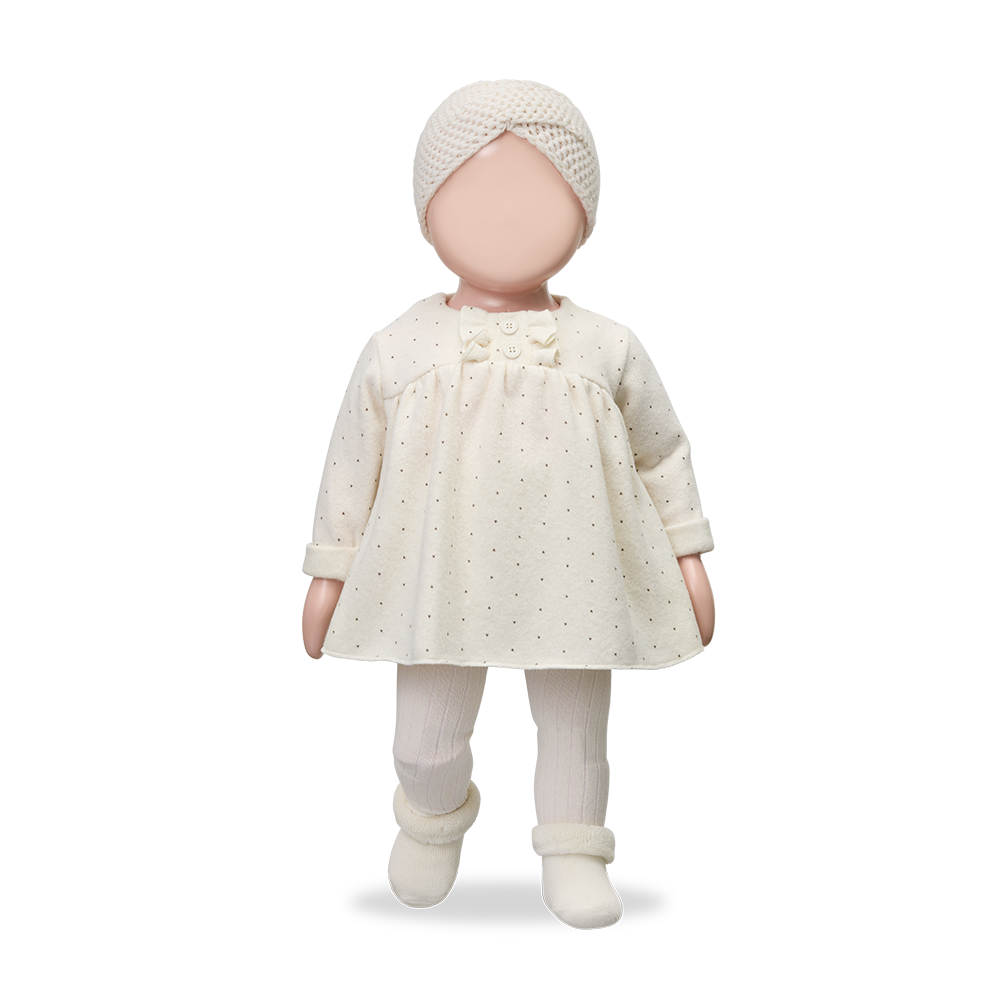 1+ in the family - kleedje claire - ecru