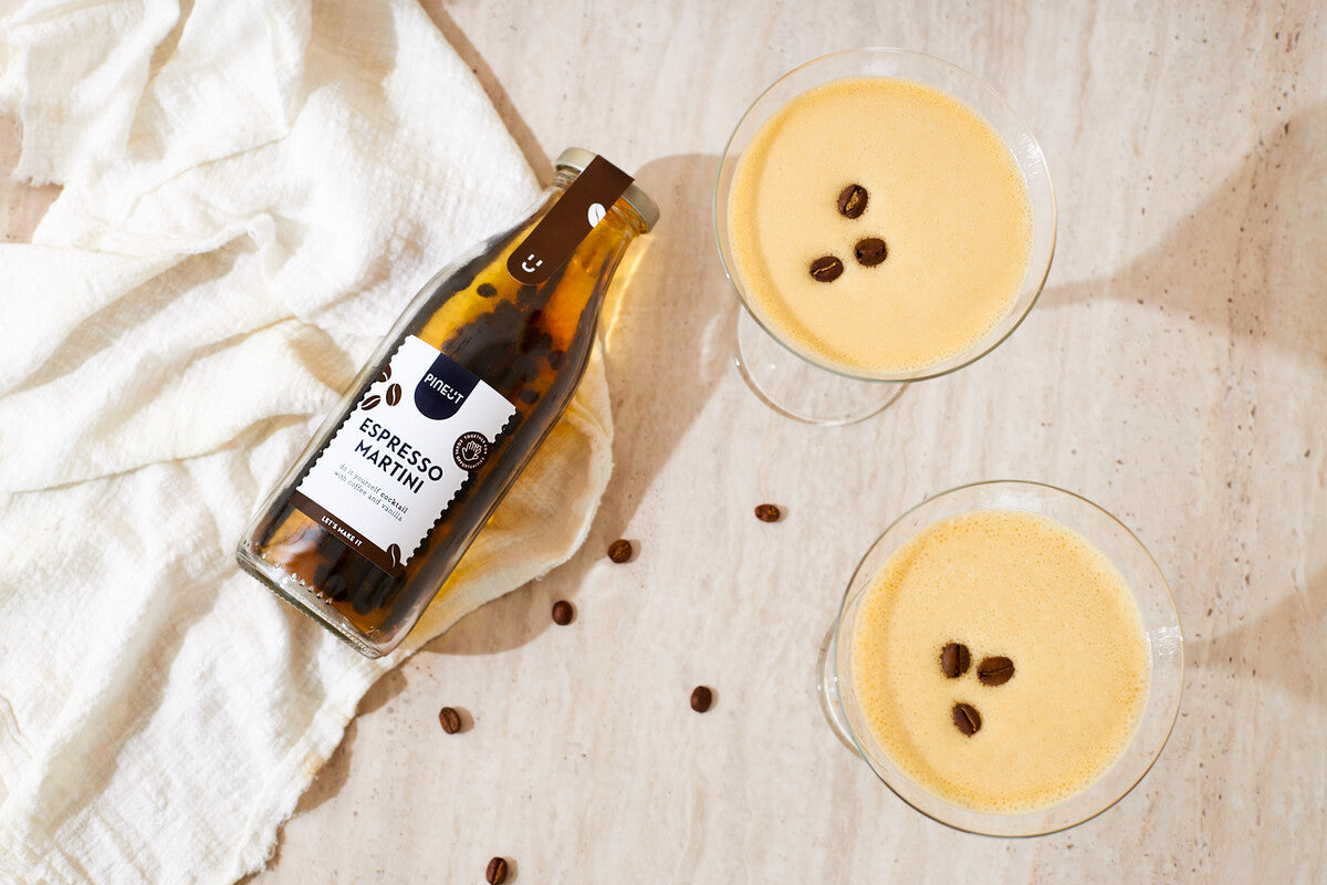 Pineut - cocktail bottle - espresso martini