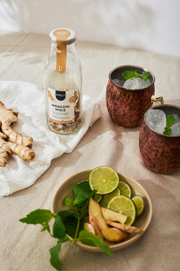 Pineut - cocktail bottle - moscow mule bio