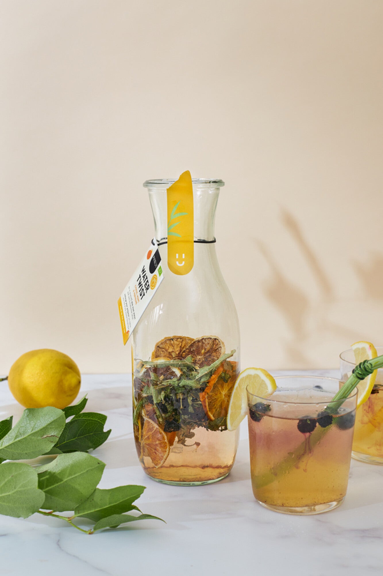 Pineut - watertwist carafe - citrus mint verbena bio