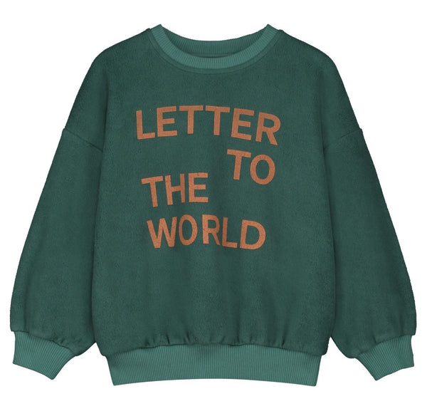 Letter to the World - lttw sweatshirt - jade