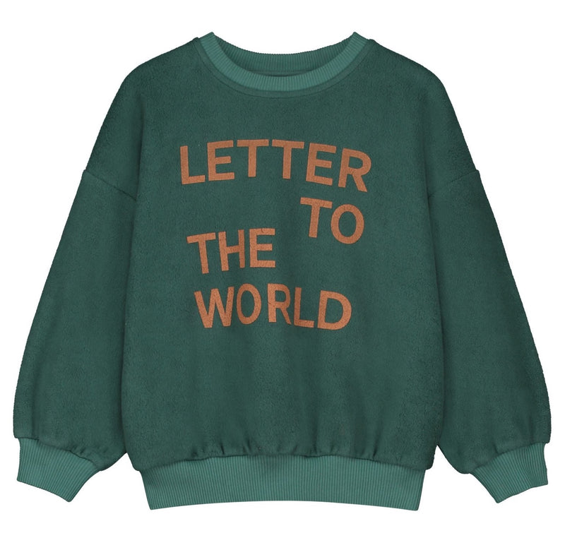 Letter to the World - lttw sweatshirt - jade