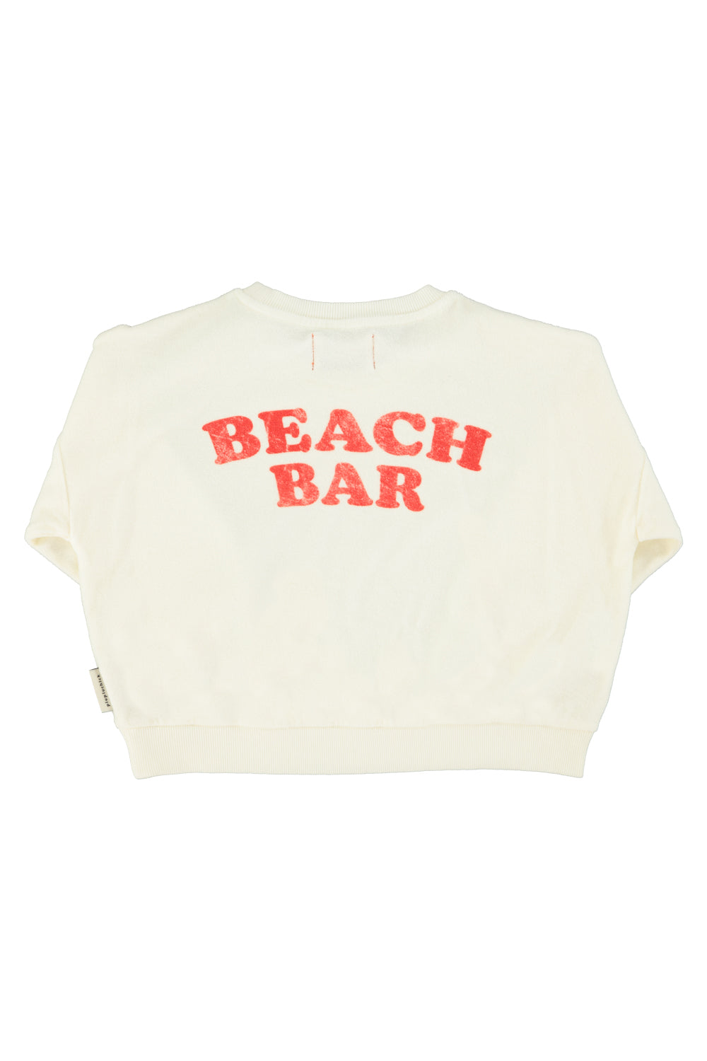 Piupiuchick - sweatshirt - ecru with ice cream print