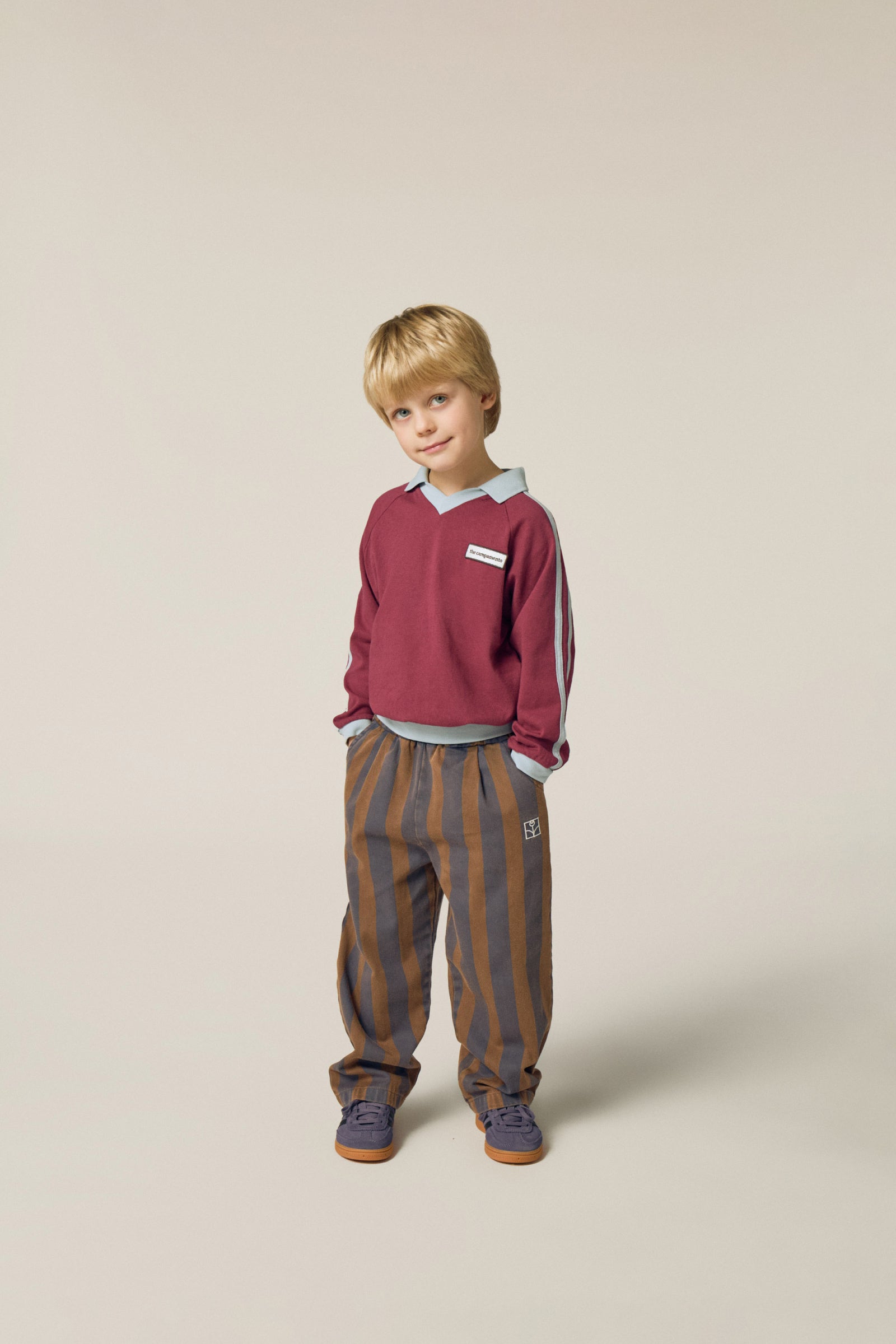 The Campamento - burgundy polo
