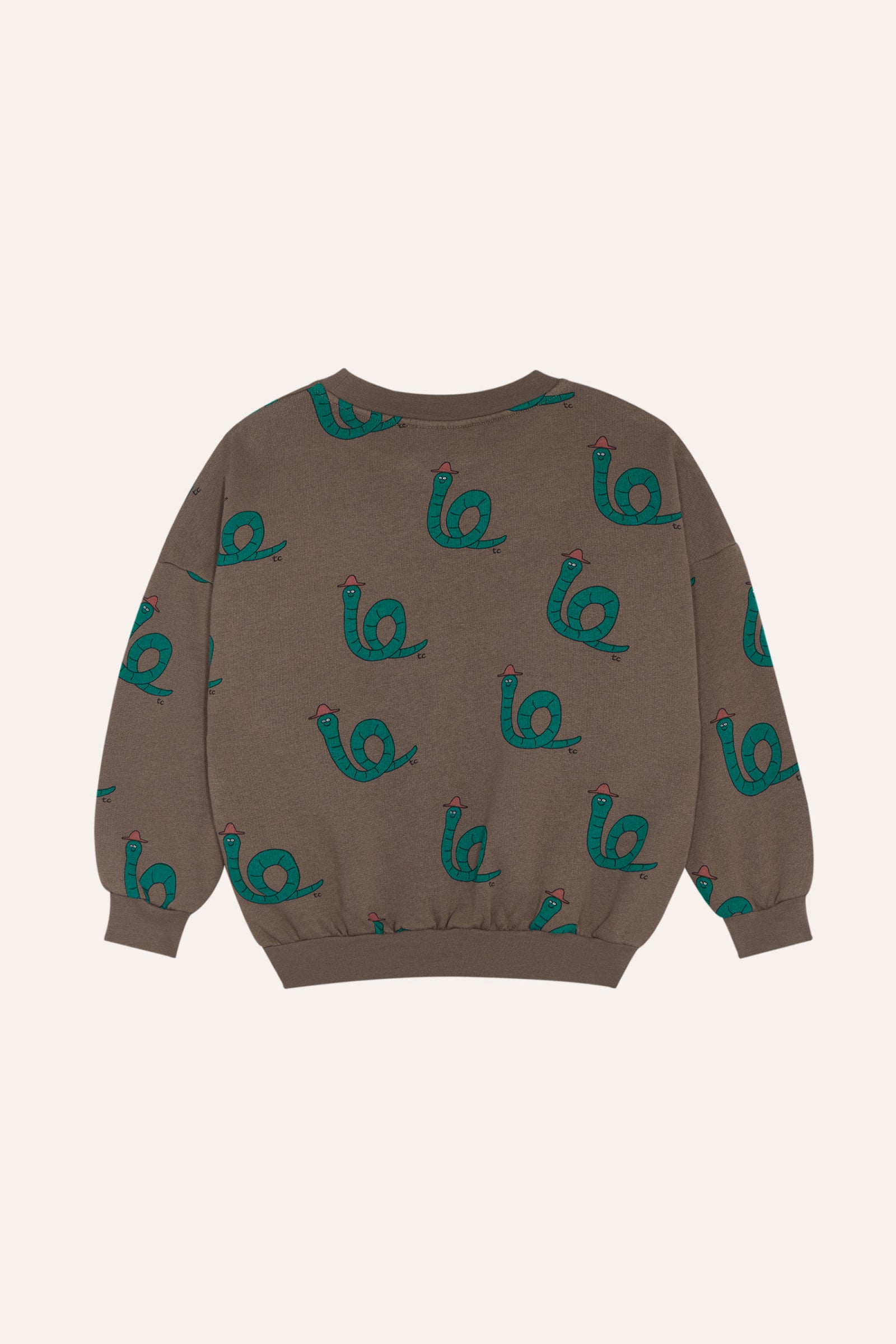 The Campamento - snakes brown sweatshirt