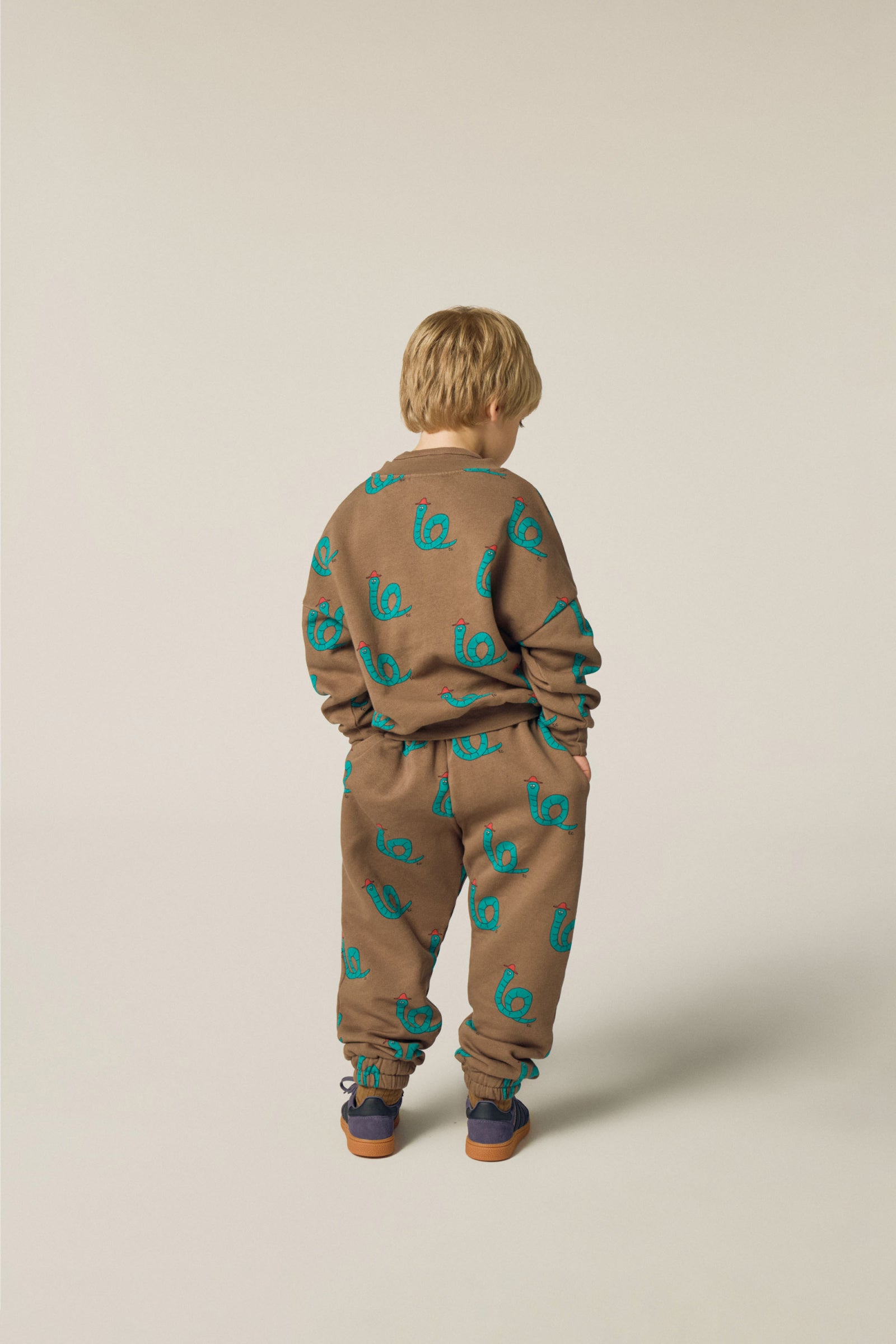 The Campamento - snakes brown sweatshirt