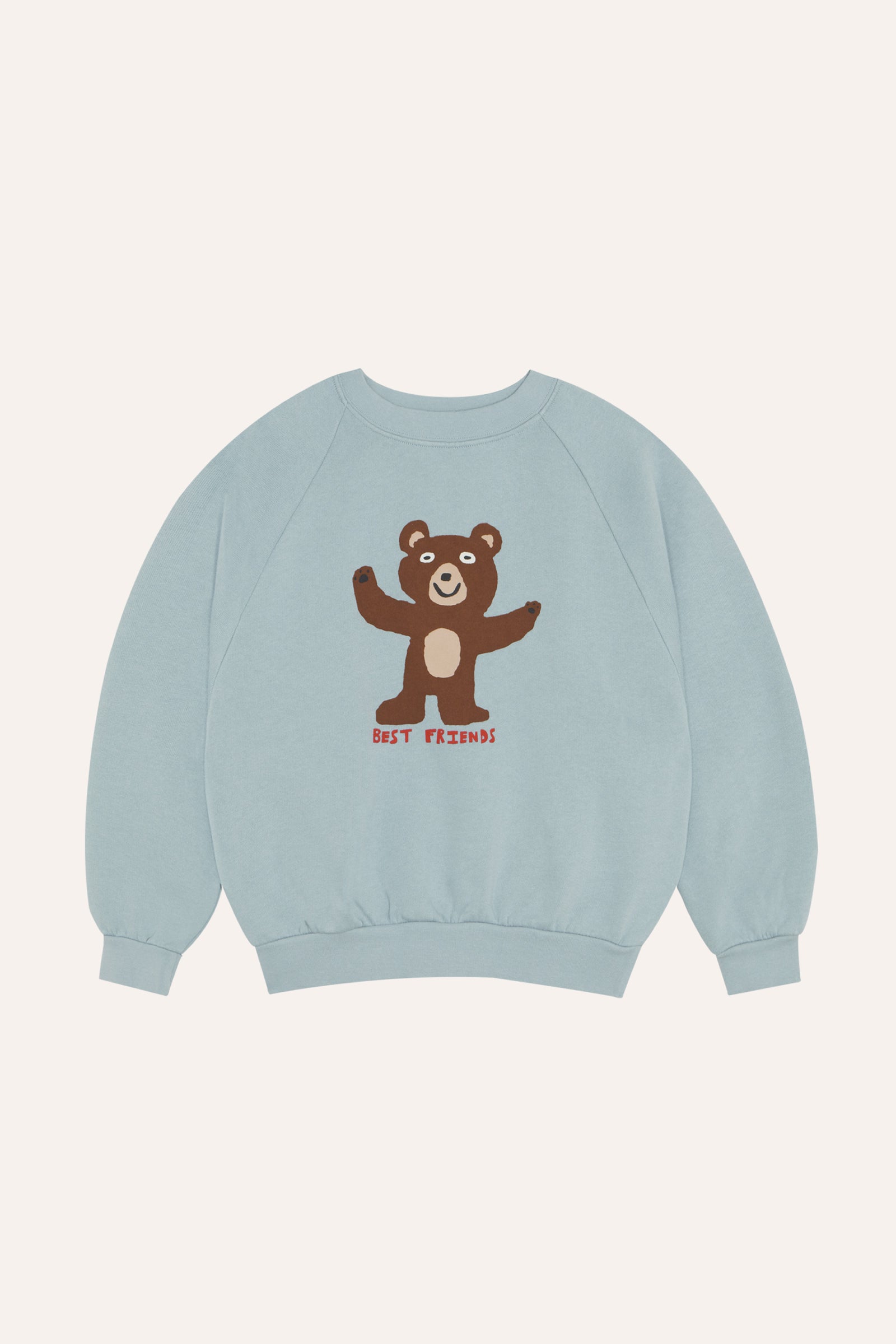 The Campamento - bear light blue sweatshirt