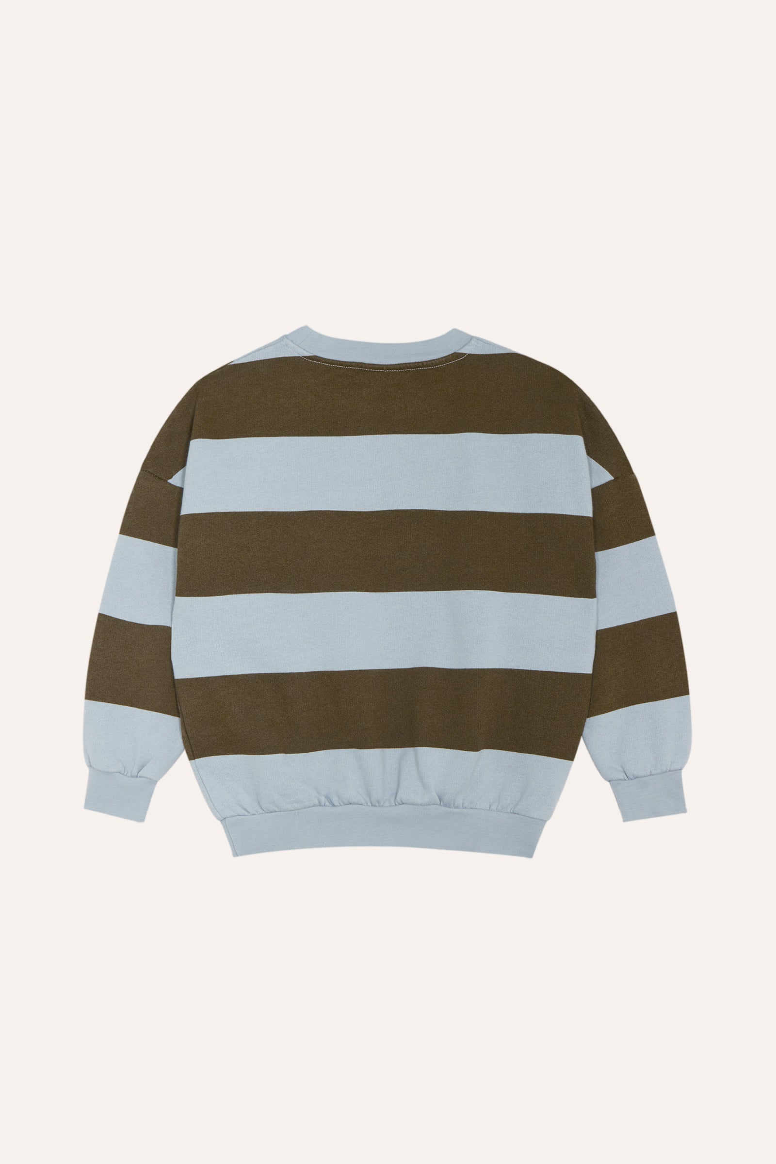 The Campamento - green stripes sweatshirt