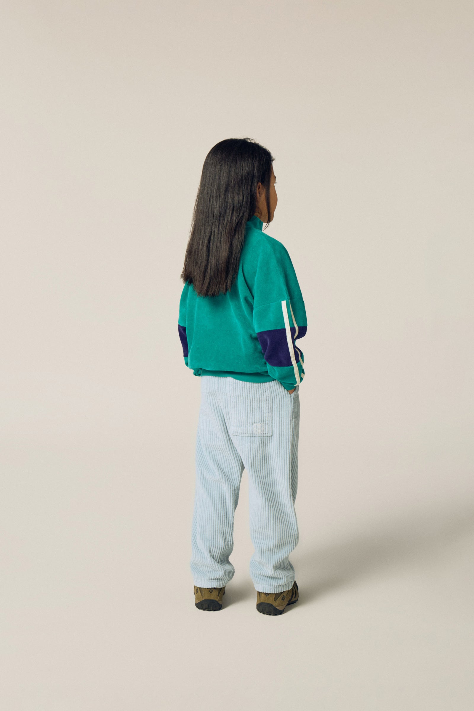 The Campamento - light blue corduroy trousers