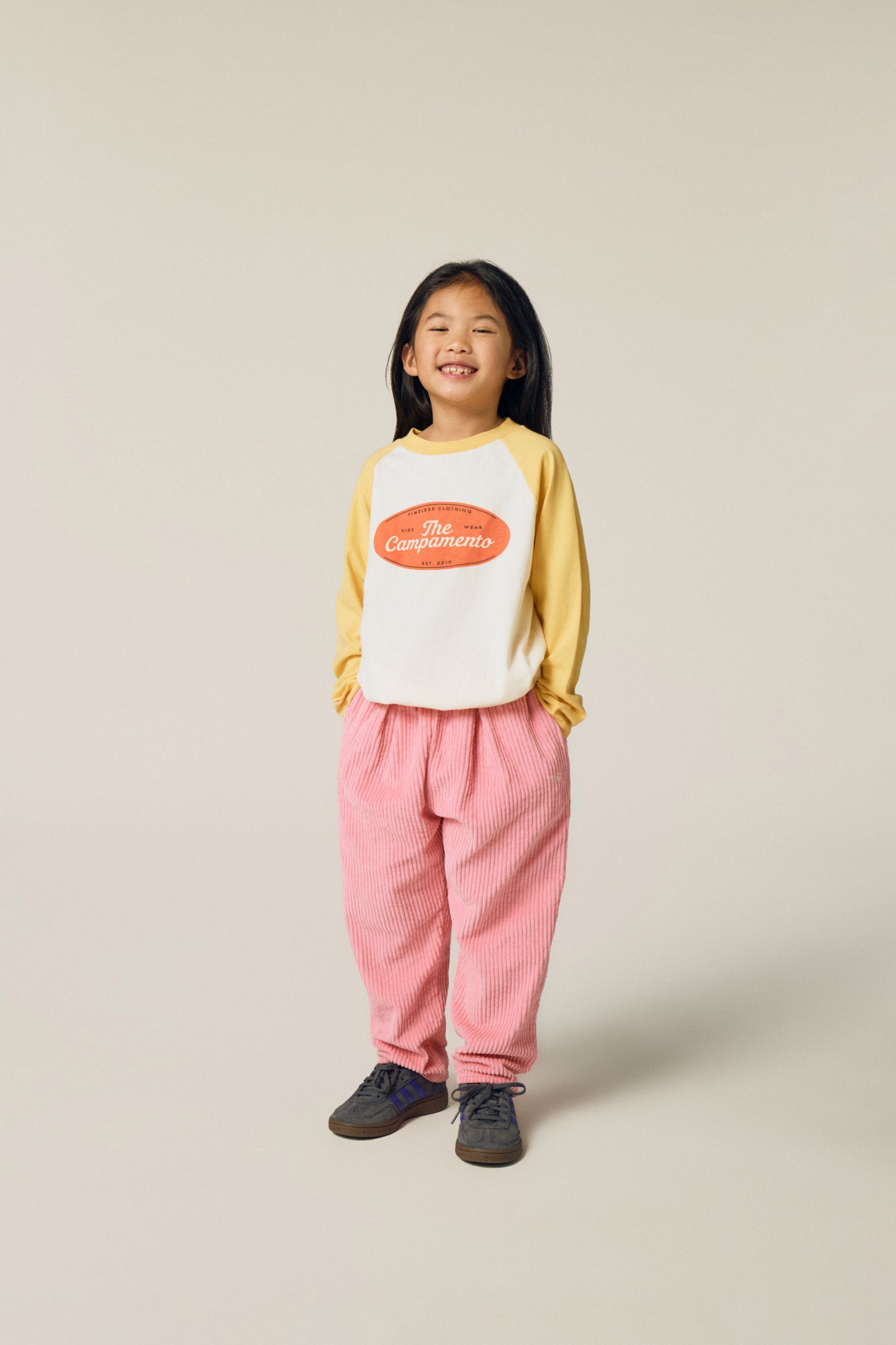 The Campamento - pink corduroy trousers