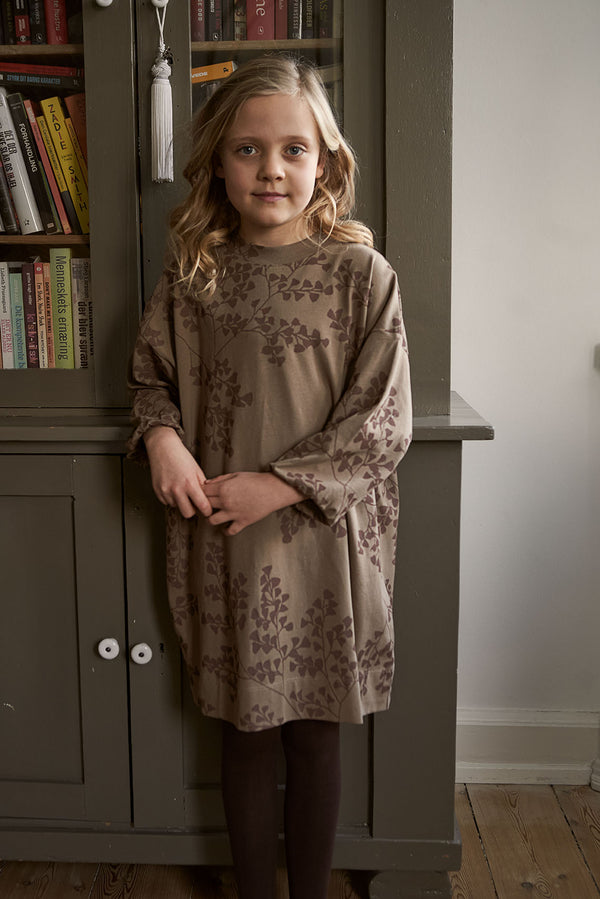 Gro Company - jurk - grey brown