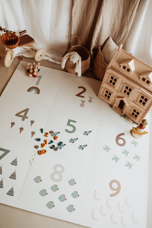 Play & Go - EEVAA speelmat - numbers