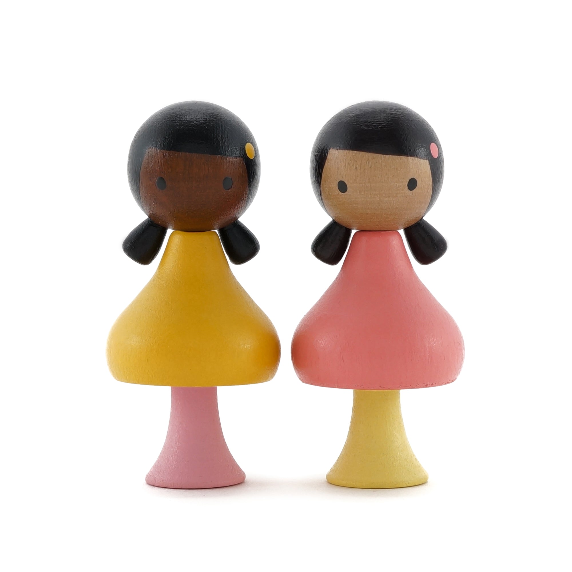 Clicques - houten magneetfiguurtjes - Ruby & Coco