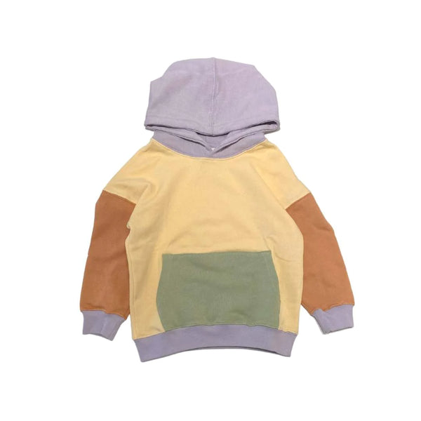 Cos I Said So - color block hoodie - apricot