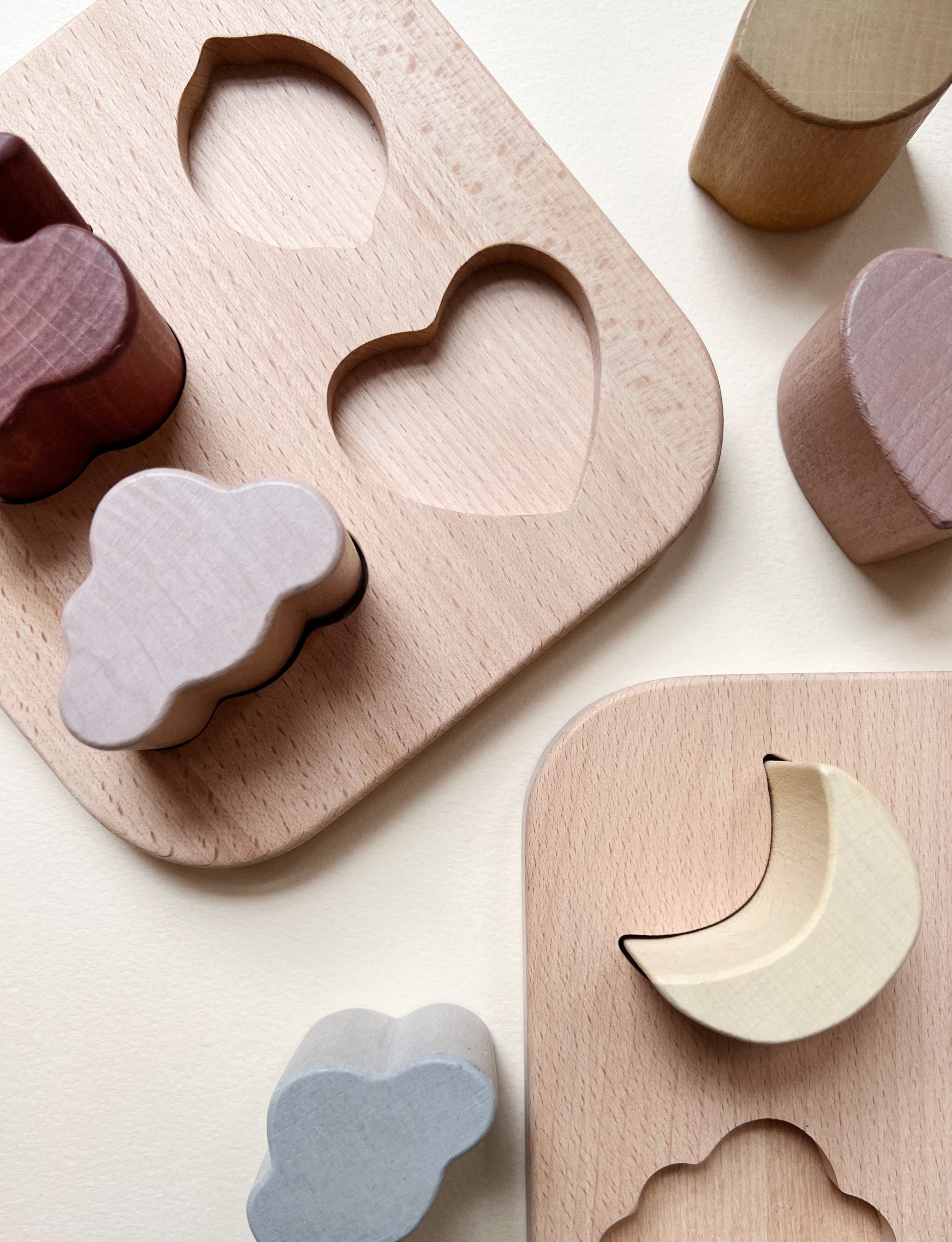 Konges Slojd - houten legpuzzel - heart