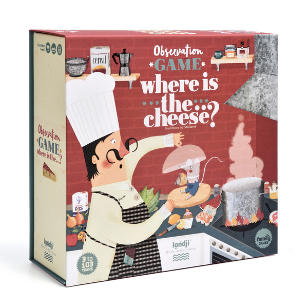 Londji - spel - where is the cheese?