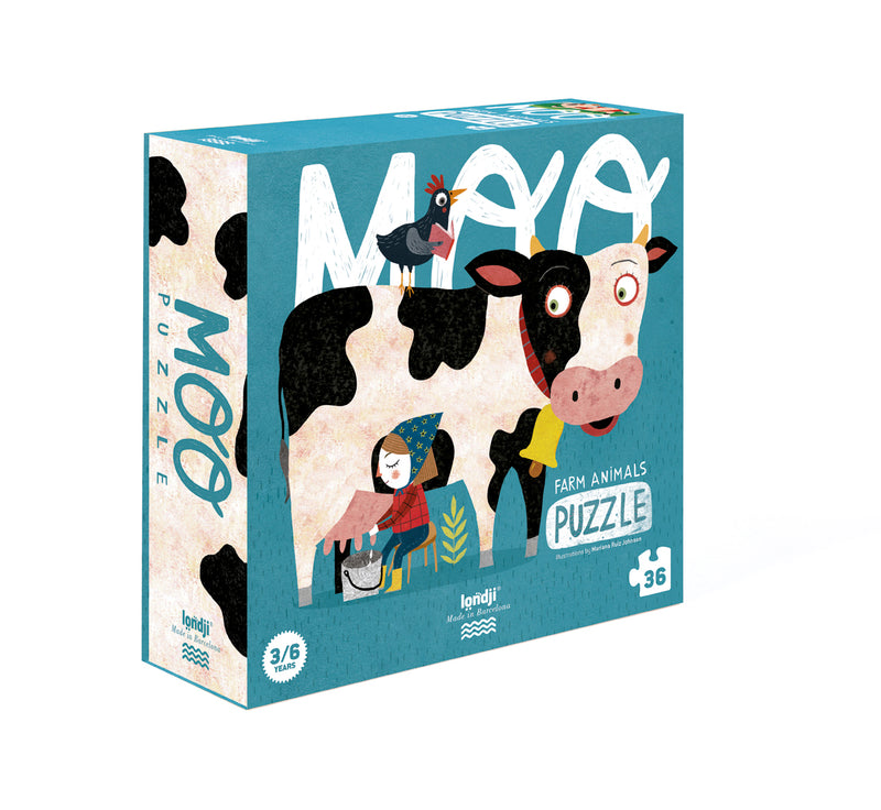 puzzel koe