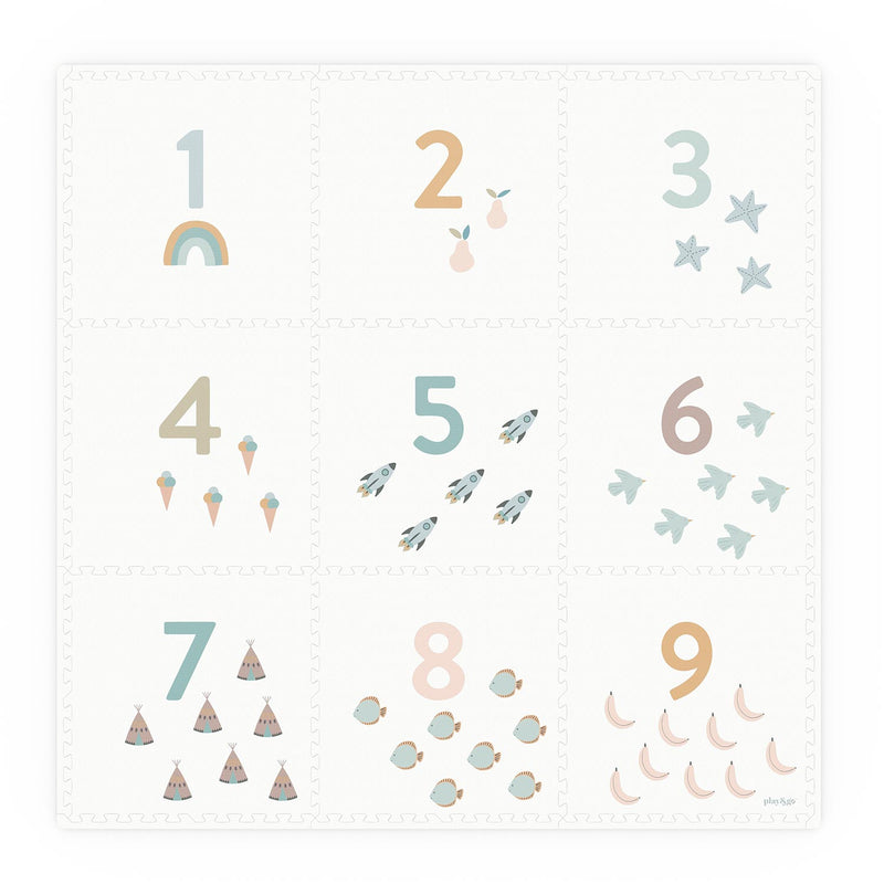 Play & Go - EEVAA speelmat - numbers