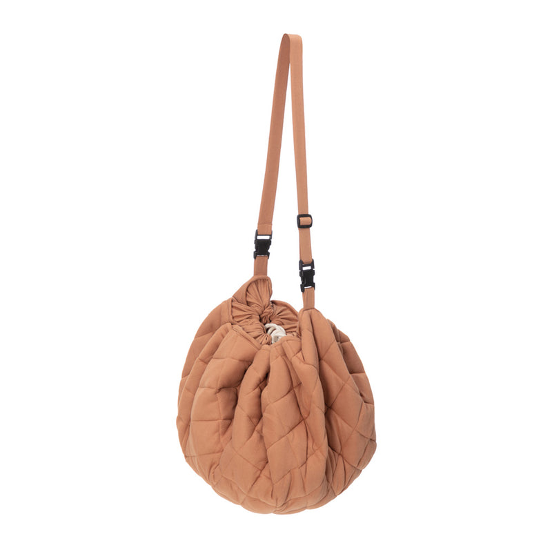 Play & Go - opbergzak / speelmat organic &amp; soft - tawny brown