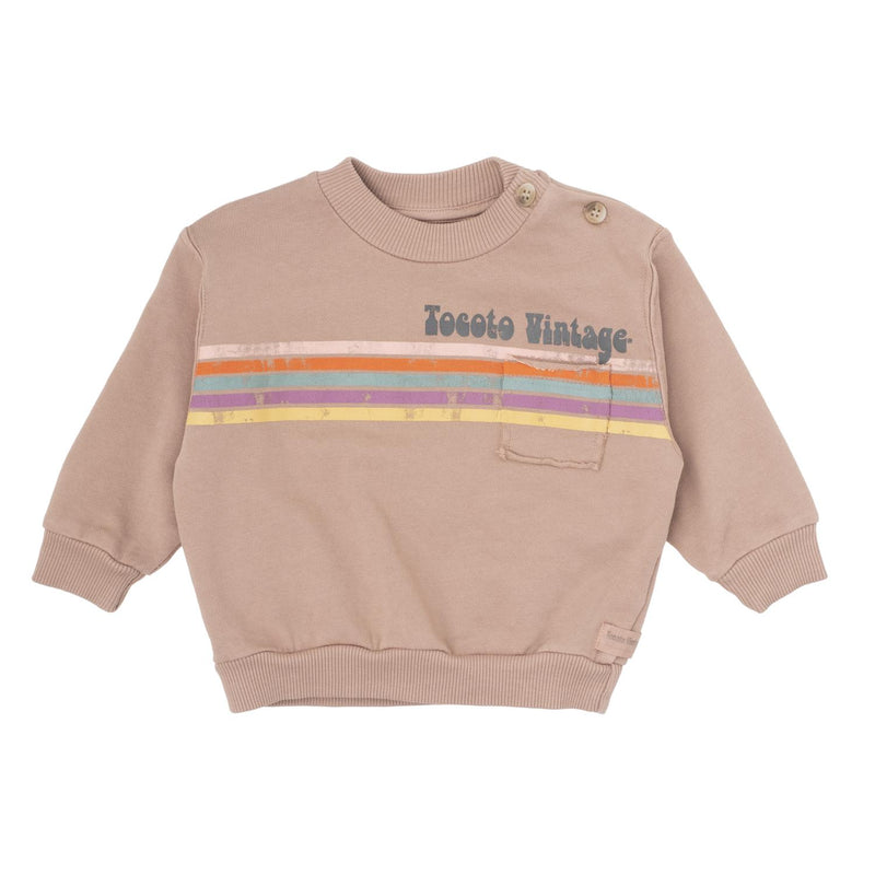 Tocoto Vintage - sweater - brown