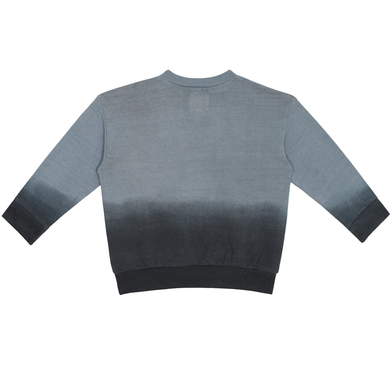 Little Indians - sweater - degrading dye blue