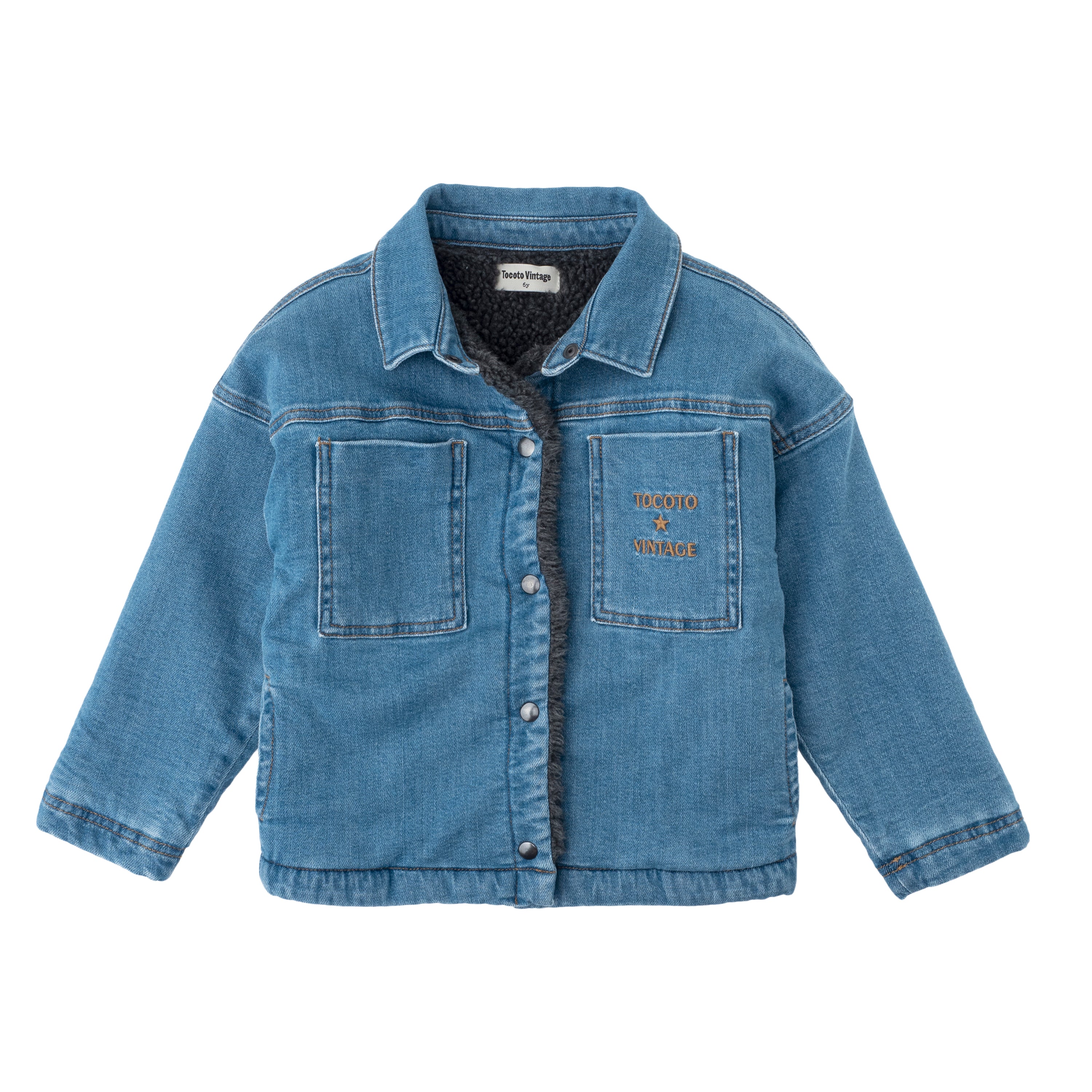 Tocoto Vintage - denim jacket - blue