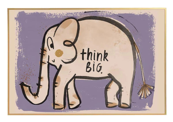Studio loco poster olifant think big
