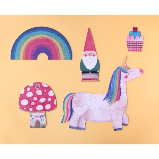 Londji - puzzel - happy birthday unicorn