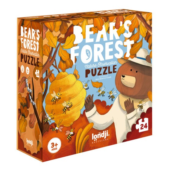 Londji - zoek en vind puzzel - bear's forest