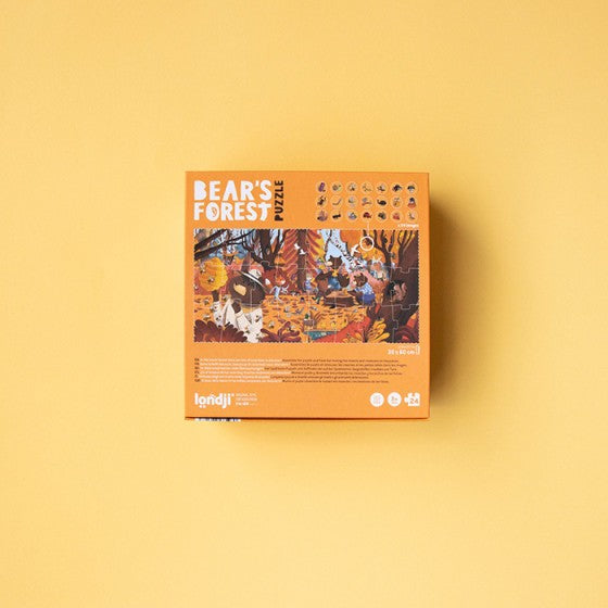 Londji - zoek en vind puzzel - bear's forest