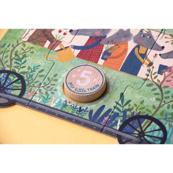 Londji - puzzel - my little train